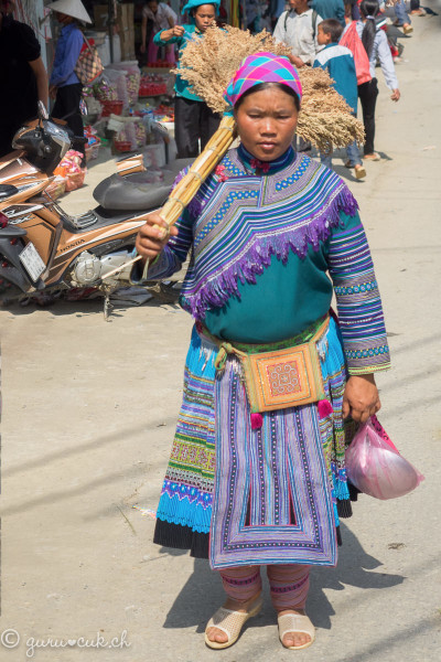 Hmong Fleur (ou Bariolé)