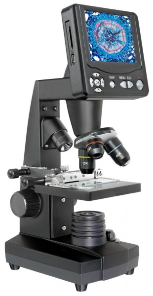 Voici le microscope en question (source Bresser)