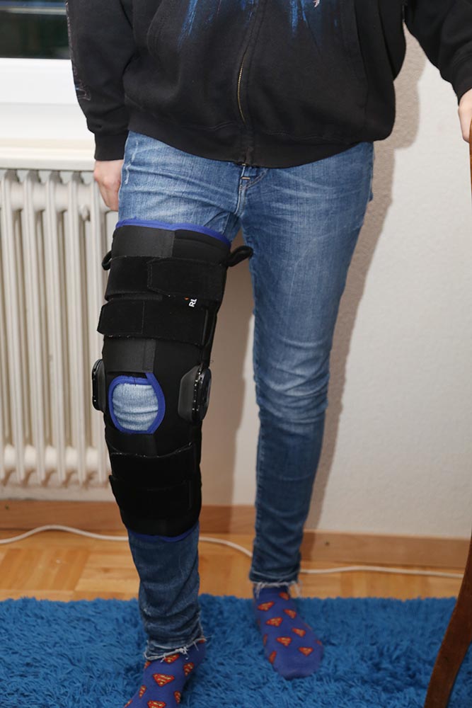 Genouillère ligamentaire : achat attelle genou pour entorse