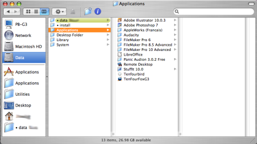 listes_Applications