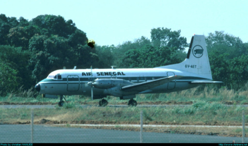 BAE HS748 6V-AET