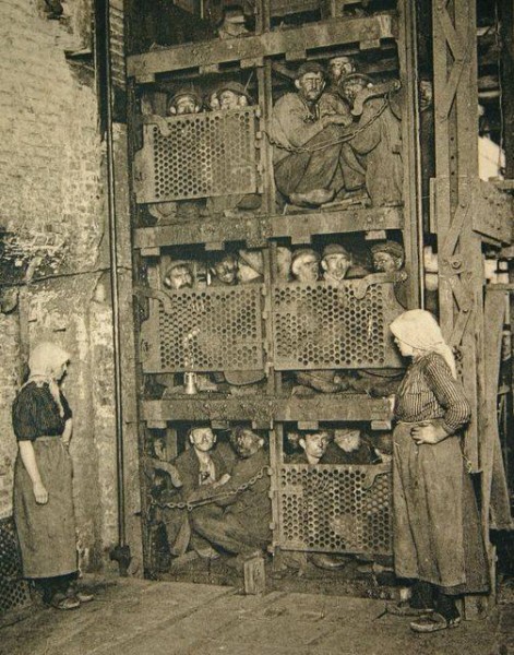 la mine