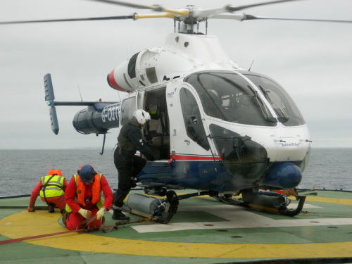l'hélicoptère