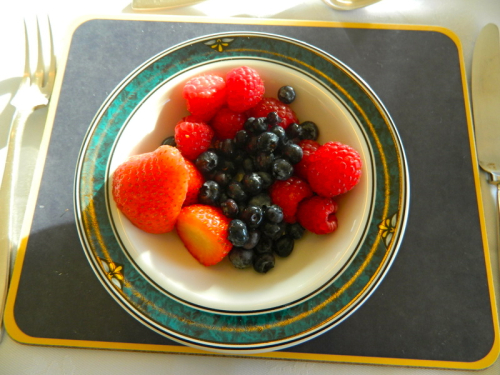 Assiette de fruits Breakfast