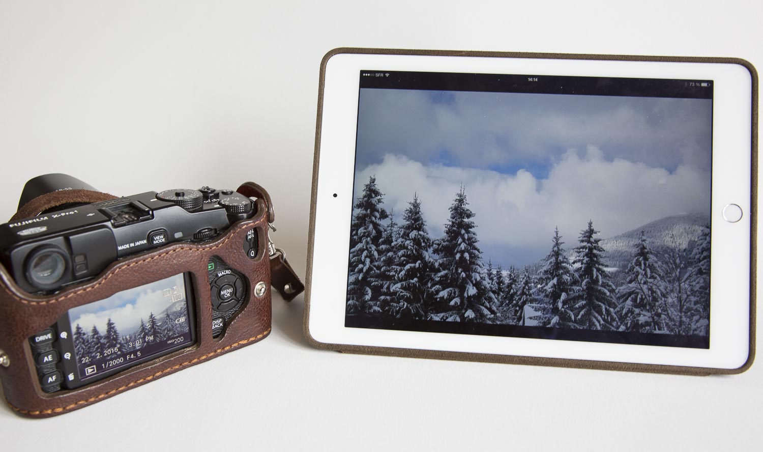 Fuji+iPad