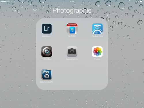 Menu Ipad