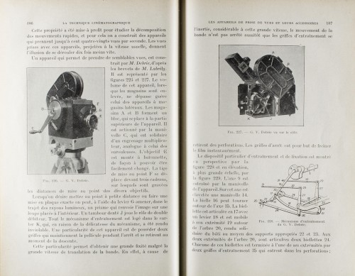 et le descriptif précis du mécanisme permettant l'entrainement du film à 180 images par secondes !