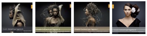 4 CD Vivaldi basson